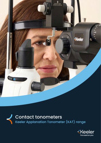 Keeler GAT (Z-Type, T-Type and R-Type) range brochure