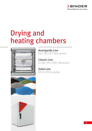 Drying and heating chambers