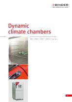 Dynamic climate chambers