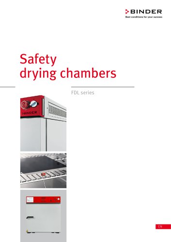 Safety drying chambers