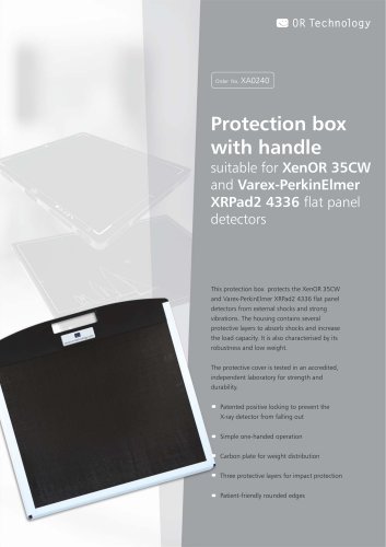 protection box for 14x17 inch detector