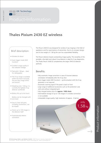 Thales Pixium 2430 EZ wireless