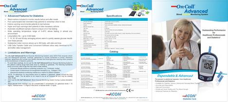 Glucose Meters / On Call® Advanced brochure