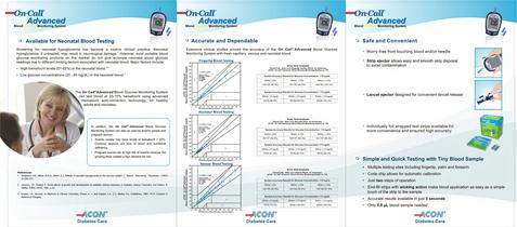 Glucose Meters / On Call® Advanced brochure (second part)