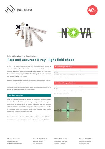 Ruler Set Nova Rad