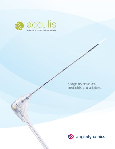 acculis Microwave Tissue Ablation System