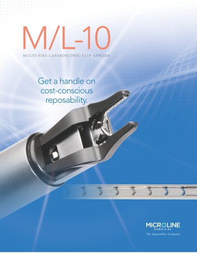 M/L-10 Multi-Fire Laparoscopic Clip Applier