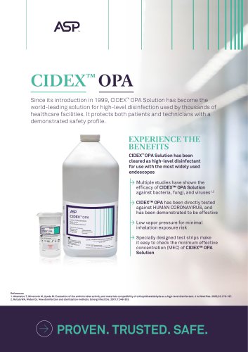 CIDEX™ OPA Datasheet