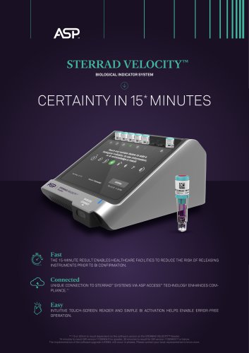 STERRAD VELOCITY™ - Datasheet