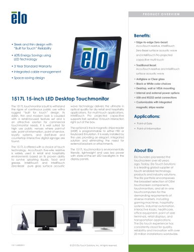 1517L 15-inch Multifunction Desktop