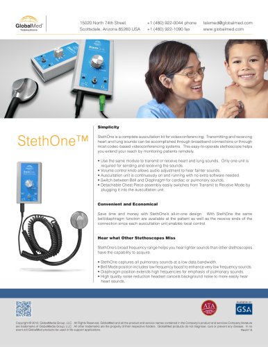 StethOne? Telephonic Stethoscope - CareToneUltra