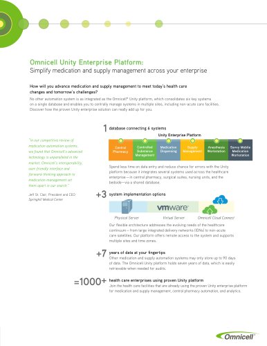 G4 Unity Enterprise Platform Handout