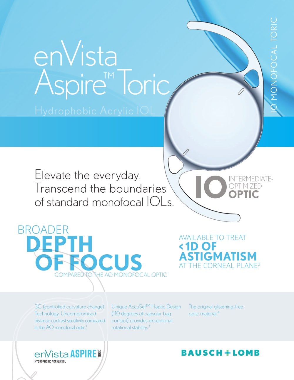 enVista Aspire&trade;  Toric - Bausch + Lomb