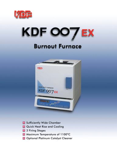 007EX Burnout Furnace