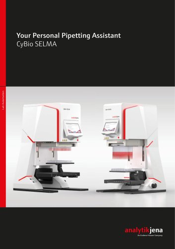 CyBio SELMA: Your Personal Pipetting Assistant