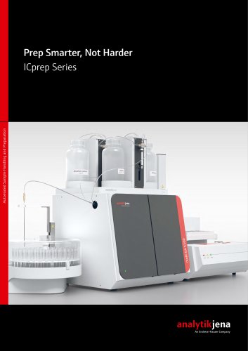 ICprep Serie: sample preparation for AOF analysis