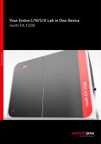 multi EA 5100: Your Entire C/N/S/X Lab in One Device