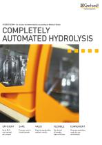 Automated hydrolysis system HYDROTHERM