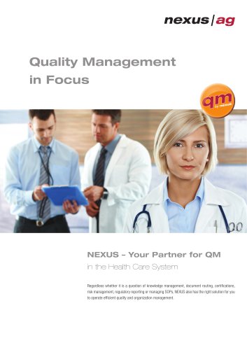 Quality Management in Focus