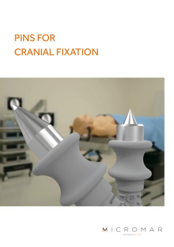 Pins for Cranial Fixation