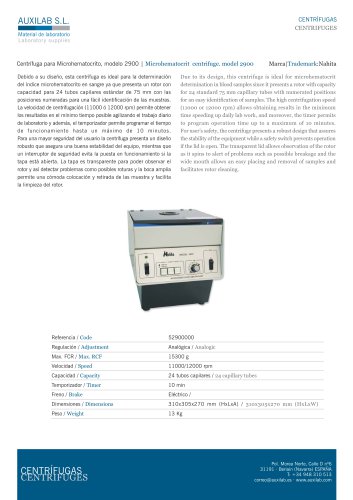 CENTRIFUGES