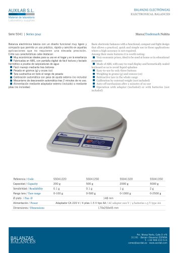 ELECTRONICAL BALANCES