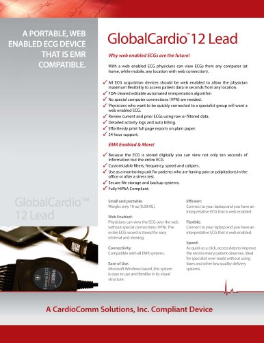 GlobalCardio 12 Lead