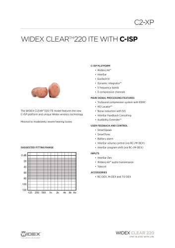 C2-XP data sheet