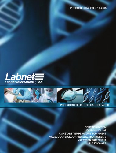 Labnet Product Catalog 2014