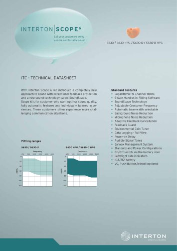 INTERTON Scope S630 / S630 HPG / S630 0 / S630-D HPG