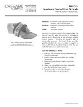 DAFO 5 Maximum Control Foot Orthosis