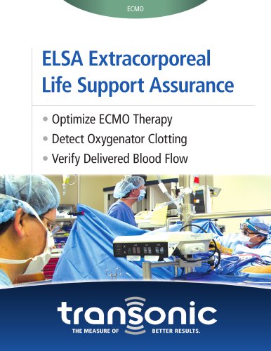 ELSA Extracorporeal Life Support Assurance