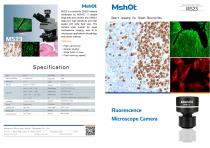 Mshot MS23 fluorescence microscope camera catalogue