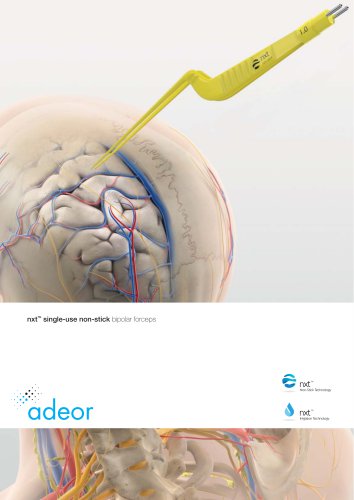 nxtTM single-use non-stick bipolar forceps