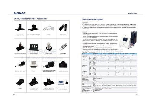 281-28 Flame Spectrophotometer