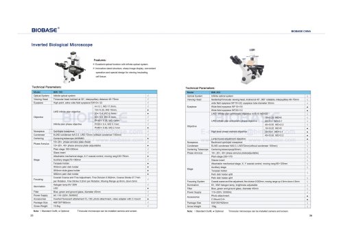 35-36 Inverted Biological Microscope& Inverted Biological Microscope