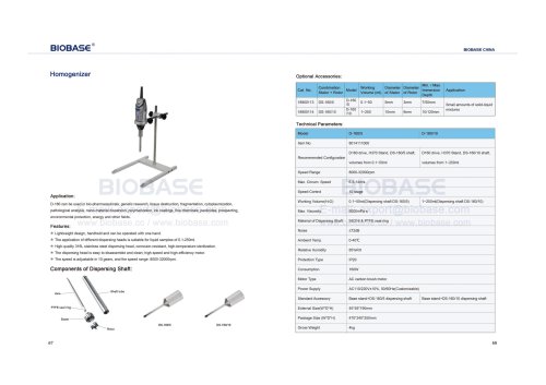 67-68 Homogenizer