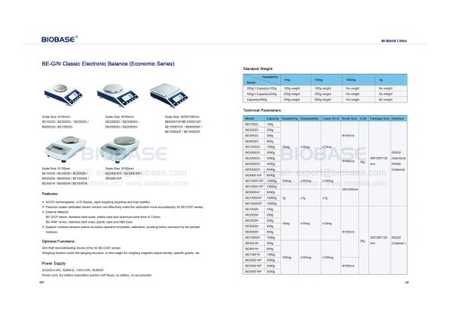 9-10 Classic Electronic Balance