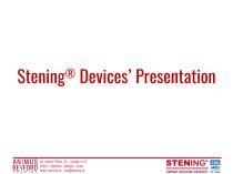 Stening® Devices’ Presentation