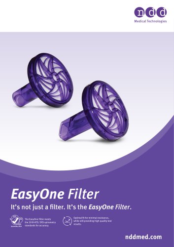 EasyOne Filter brochure