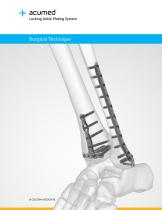 Locking Ankle Plating System Surgical Technique (LEX00-04-C)