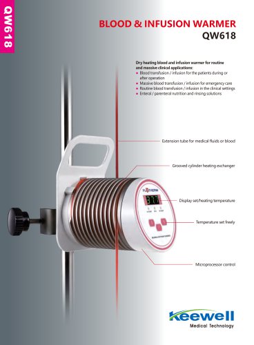 Keewell Blood and Infusion Warmer QW618