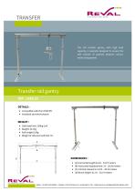 Transfer rail gantry