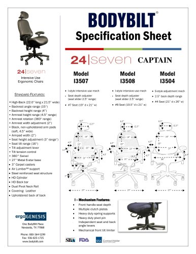 BodyBilt® Captain