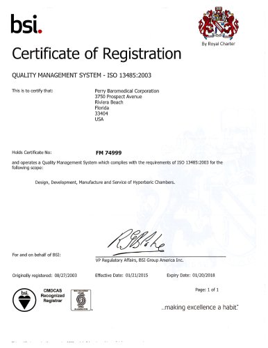 certificate ISO