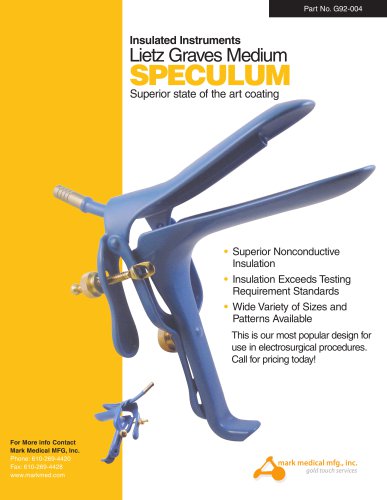 Lletz Graves Medium Speculum