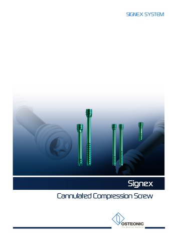 Signex Cannulated Screw System - Headless