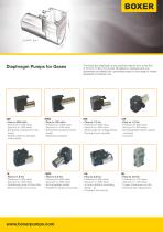 Diaphragm Pumps for Gases