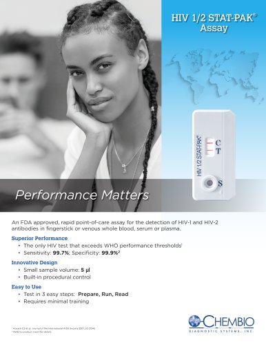 HIV 1/2 STAT-PAK® Assay