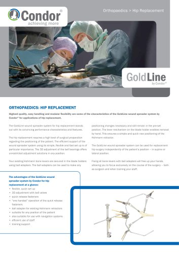 Orthopaedics: Hip replacement